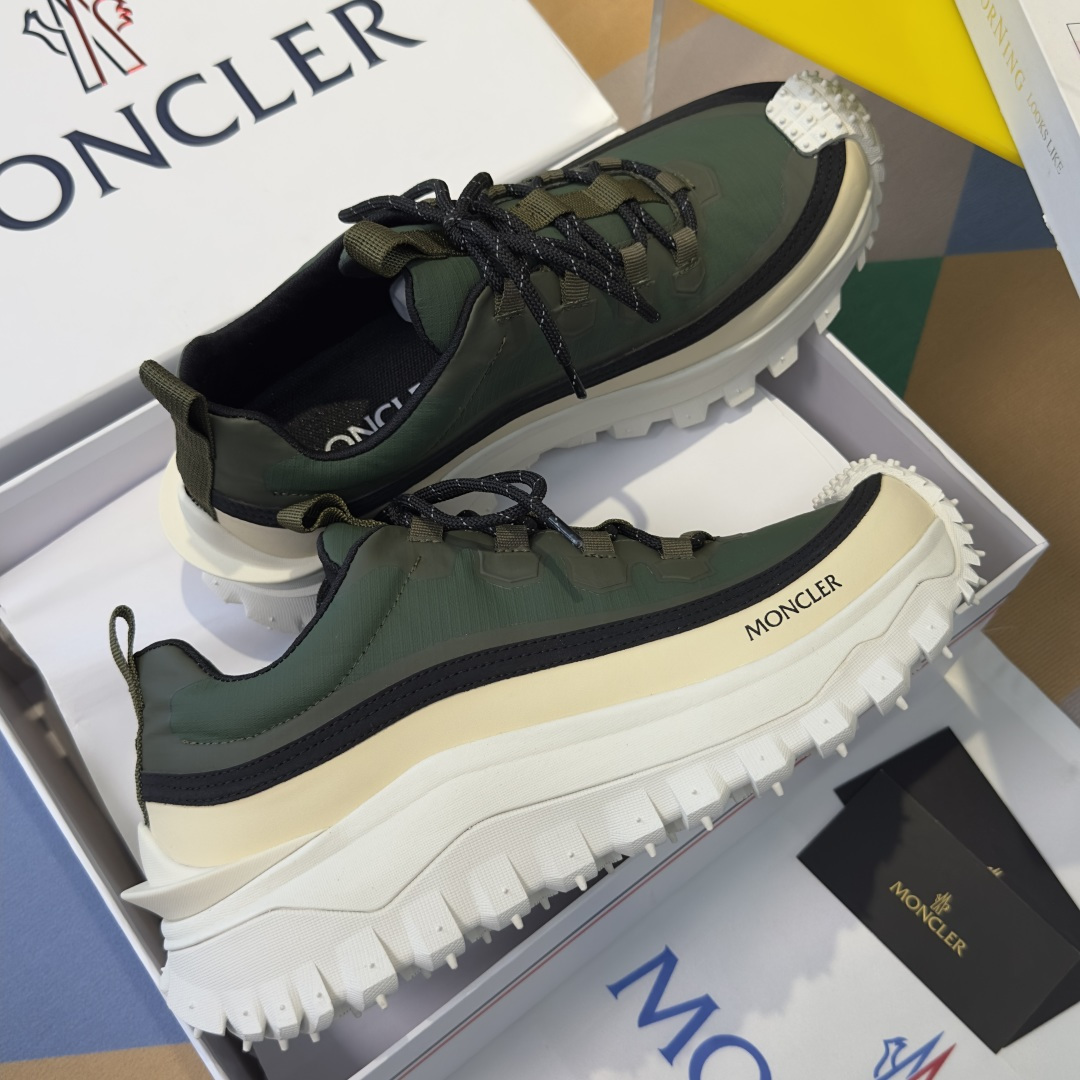 Moncler Moncler 盟可睐 Trailgrip GTX 减震抗撕裂 户外 休闲 运动鞋 老爹鞋