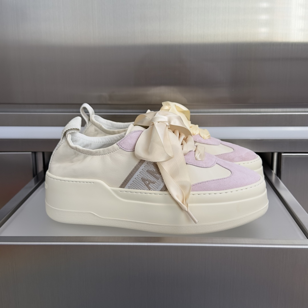 Ferragamo Ferragamo菲拉格慕 最新Vara系列 丝带蝴蝶结 芭蕾舞 厚底 休闲 运动鞋