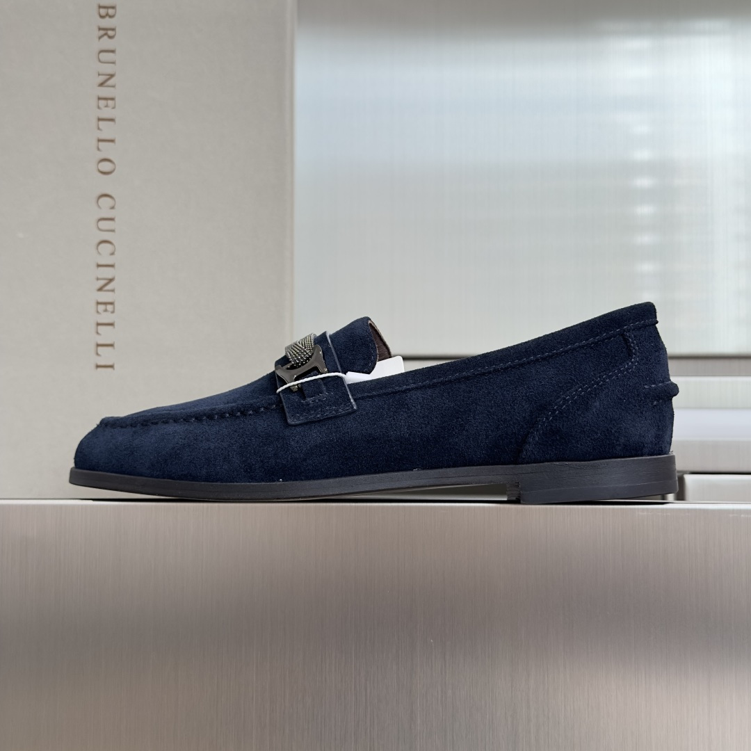 Brunello Cucinelli Brunello Cucinelie 布鲁内诺库奇内利 BC镶珠 乐福鞋