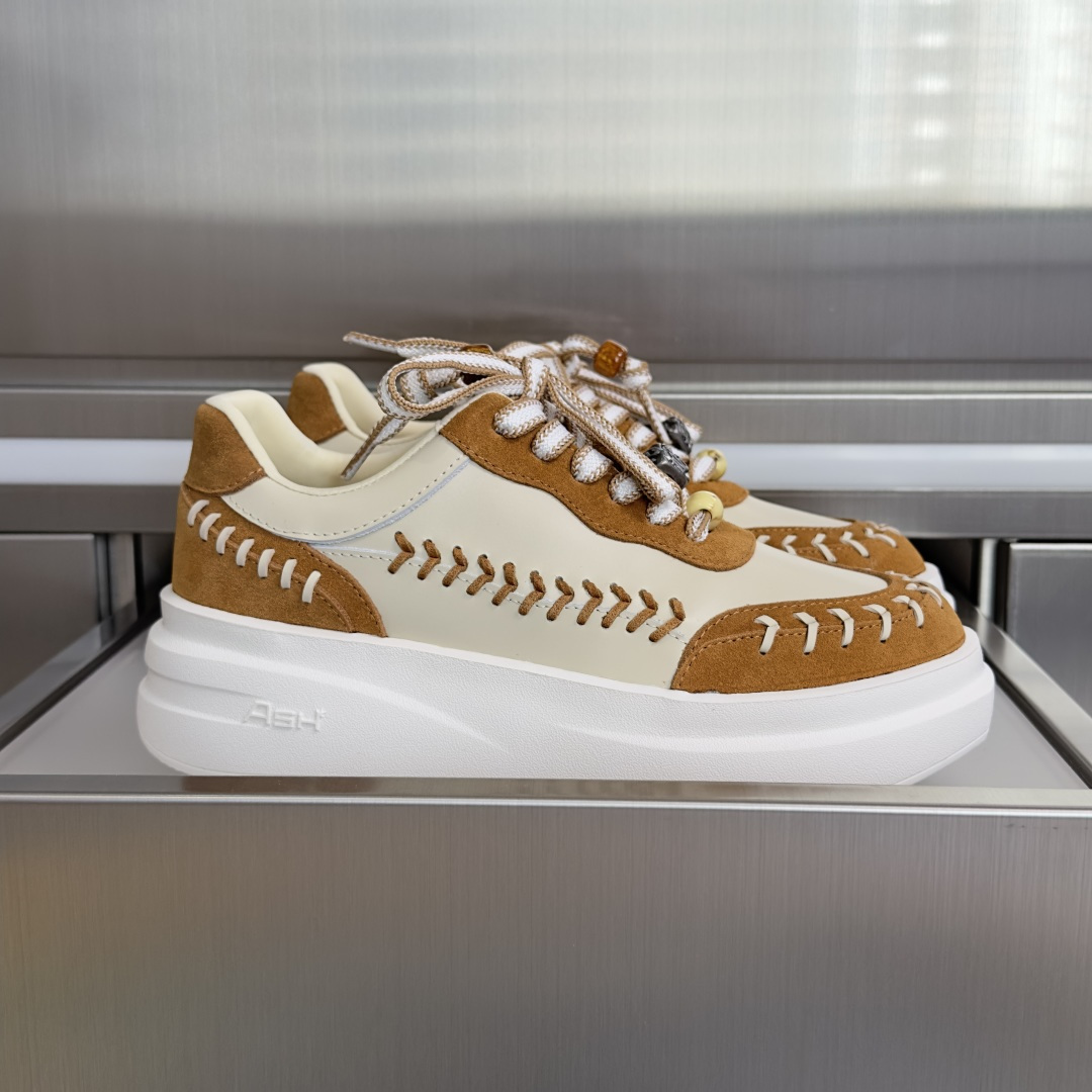Alexander McQueen ASH 新款INDY 厚底 小白鞋 休闲运动鞋