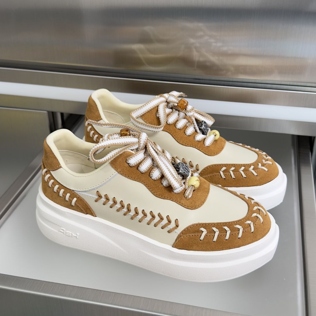 Alexander McQueen ASH 新款INDY 厚底 小白鞋 休闲运动鞋