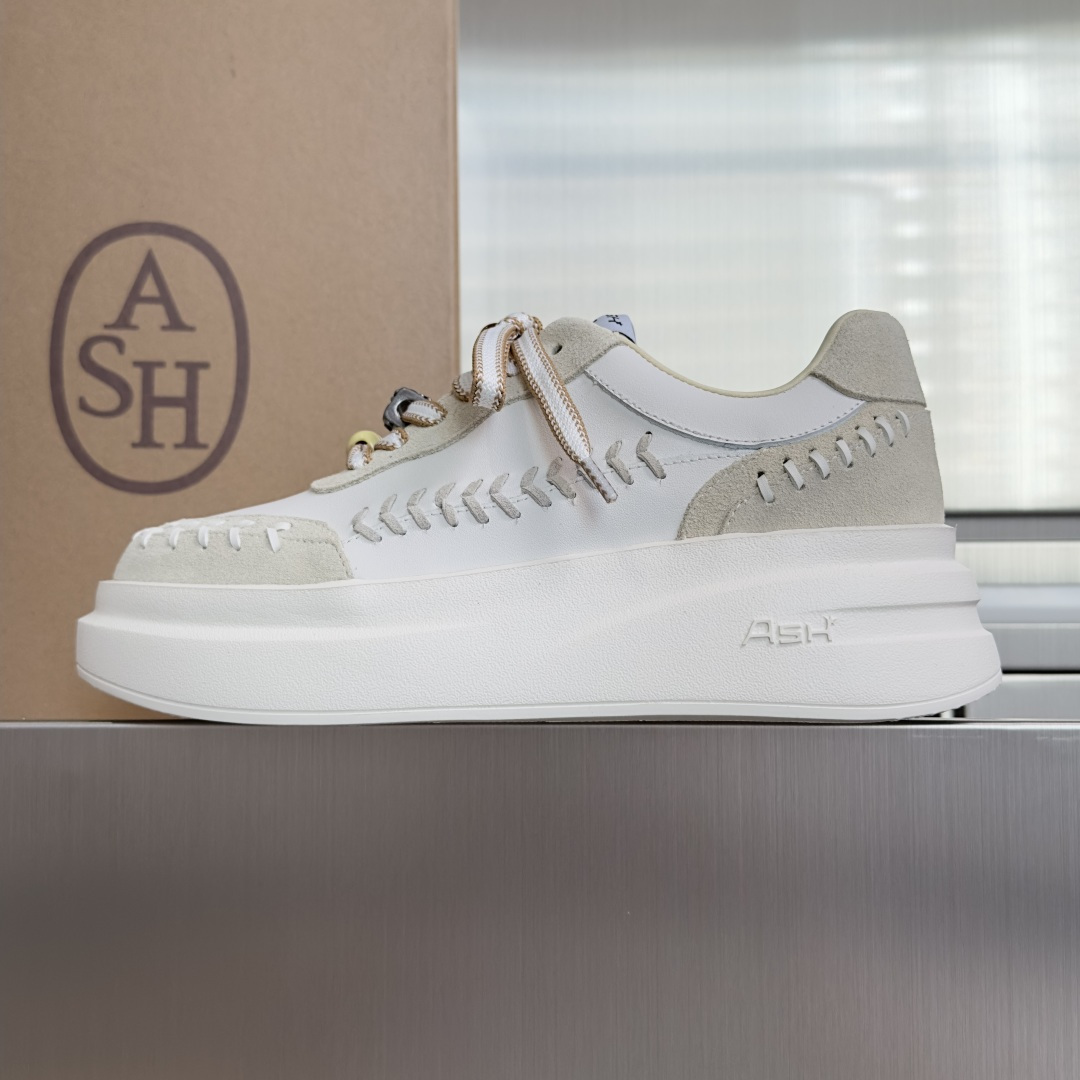 Alexander McQueen ASH 新款INDY 厚底 小白鞋 休闲运动鞋