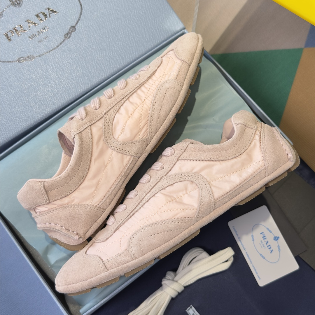 Prada Prada普拉达 Montecarlo系列 羽绒布 休闲 运动鞋