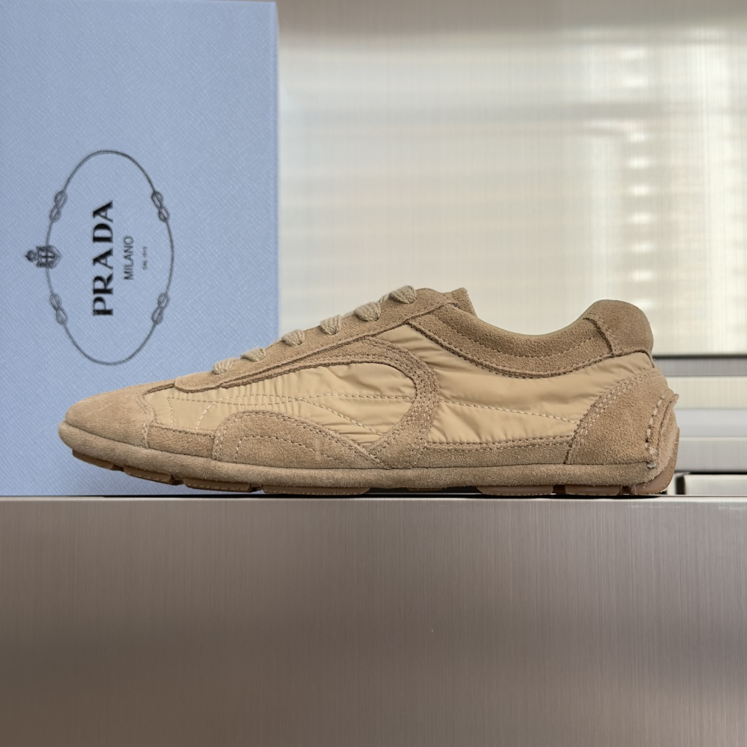 Prada Prada普拉达 Montecarlo系列 羽绒布 休闲 运动鞋