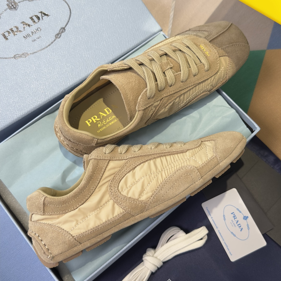 Prada Prada普拉达 Montecarlo系列 羽绒布 休闲 运动鞋