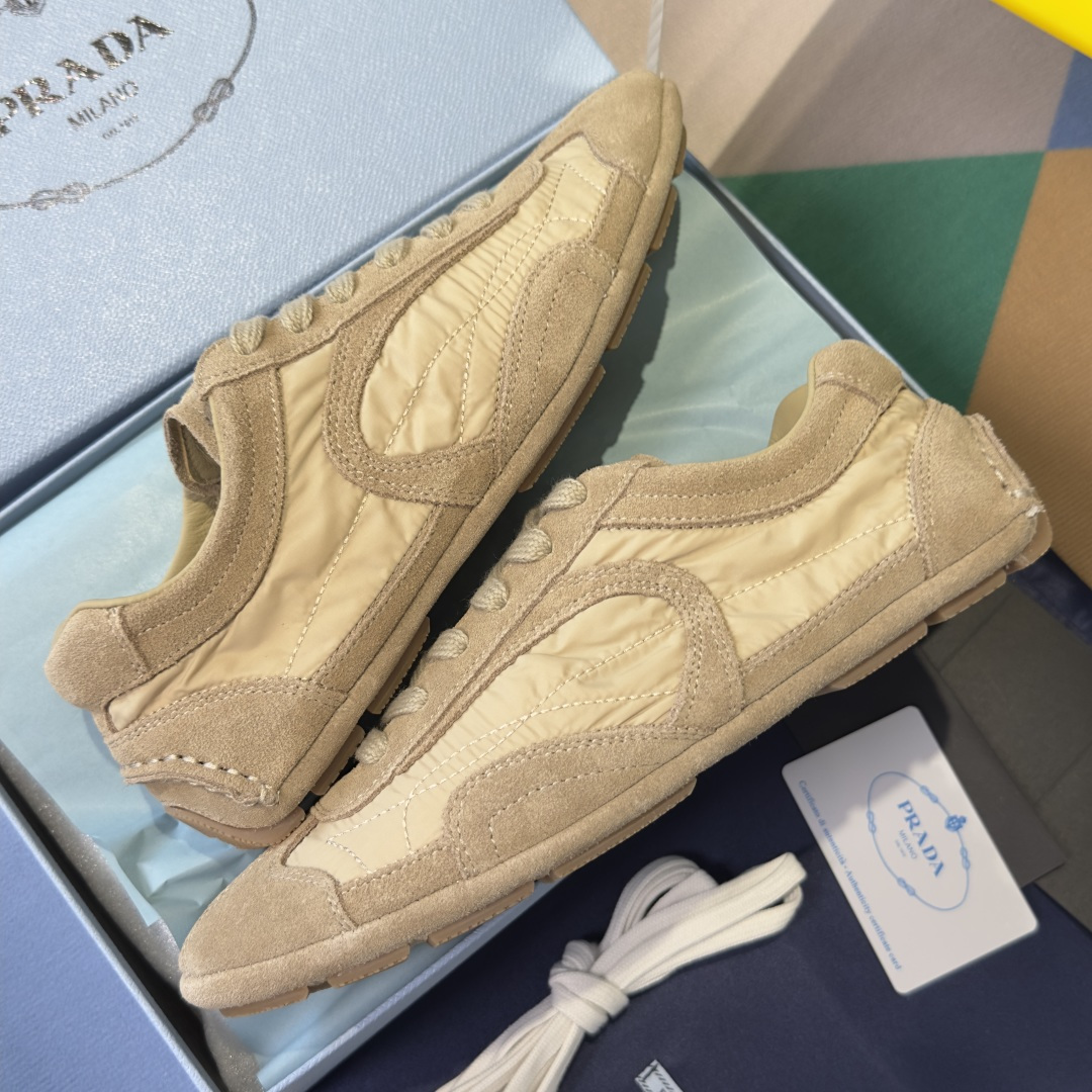 Prada Prada普拉达 Montecarlo系列 羽绒布 休闲 运动鞋
