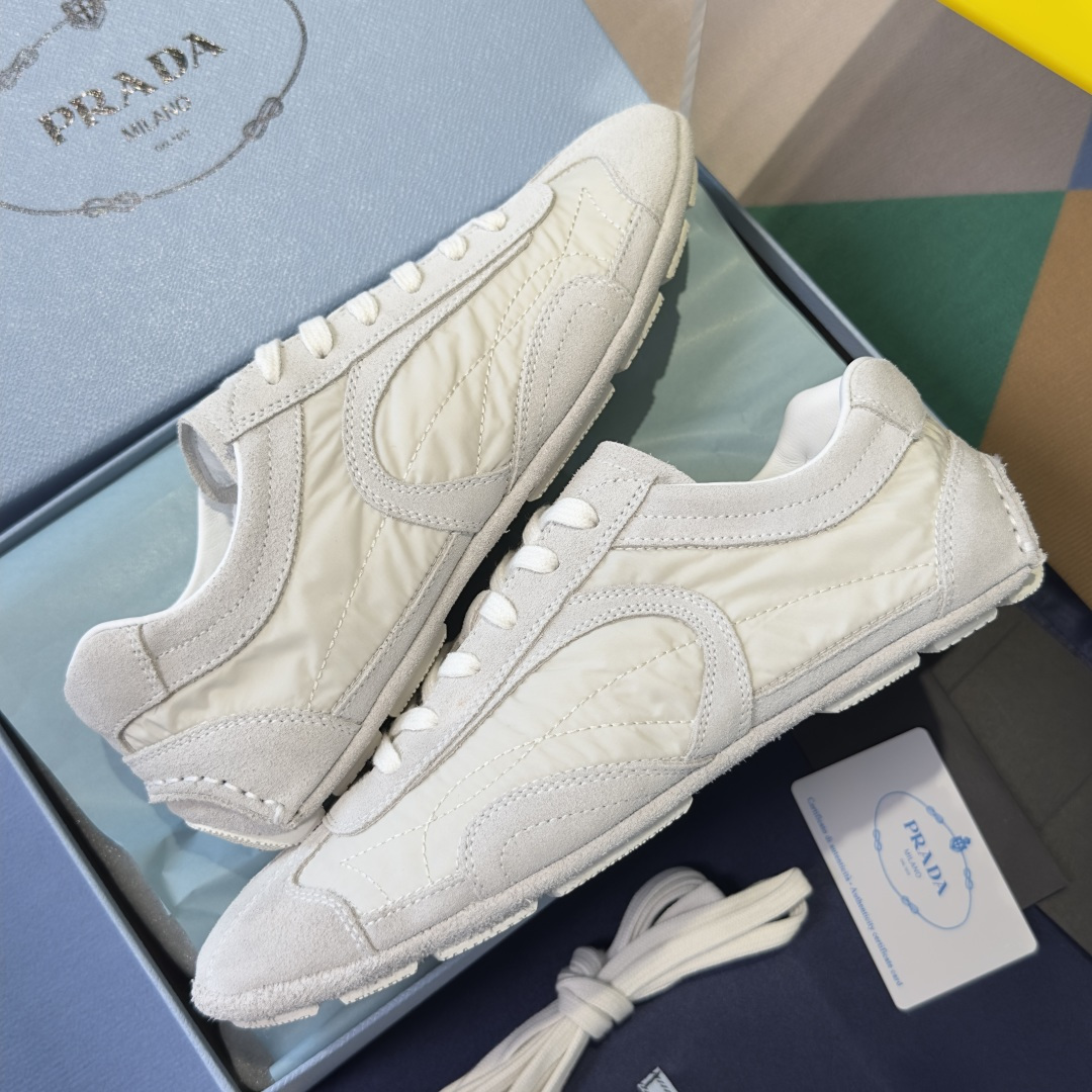 Prada Prada普拉达 Montecarlo系列 羽绒布 休闲 运动鞋
