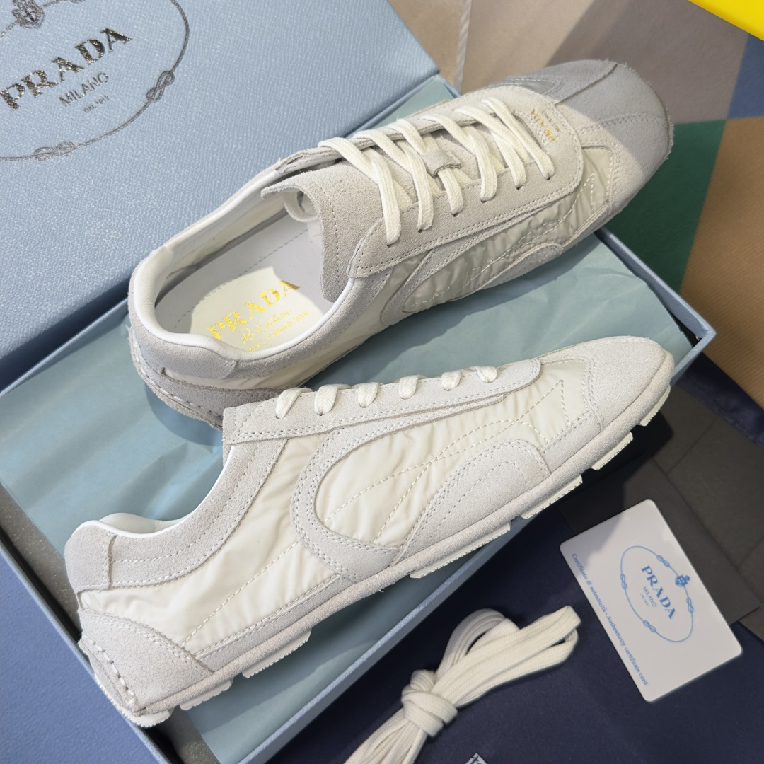 Prada Prada普拉达 Montecarlo系列 羽绒布 休闲 运动鞋