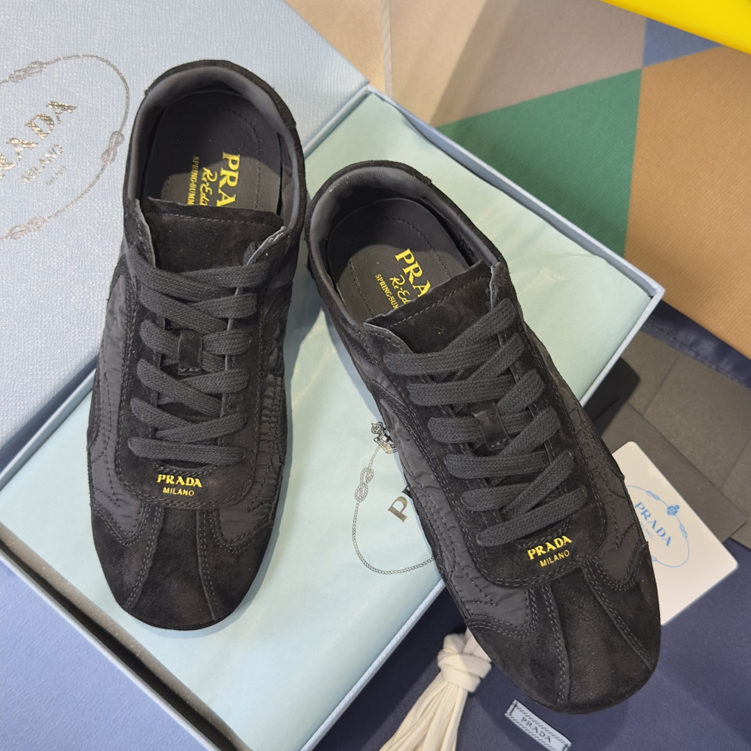 Prada Prada普拉达 Montecarlo系列 羽绒布 休闲 运动鞋