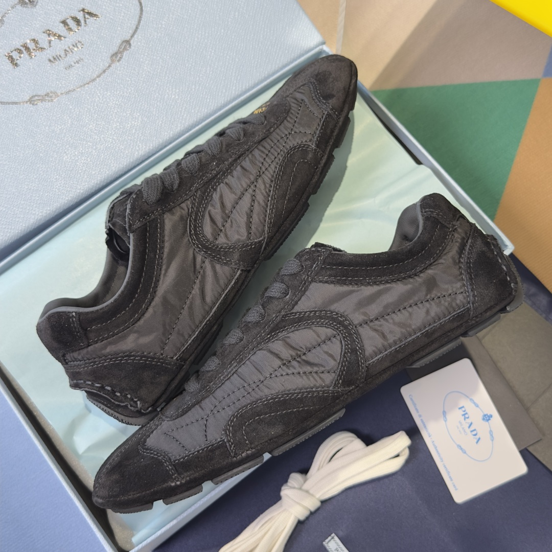 Prada Prada普拉达 Montecarlo系列 羽绒布 休闲 运动鞋