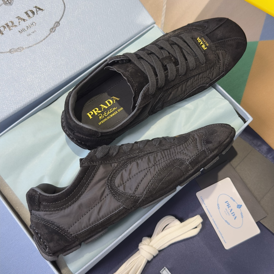 Prada Prada普拉达 Montecarlo系列 羽绒布 休闲 运动鞋