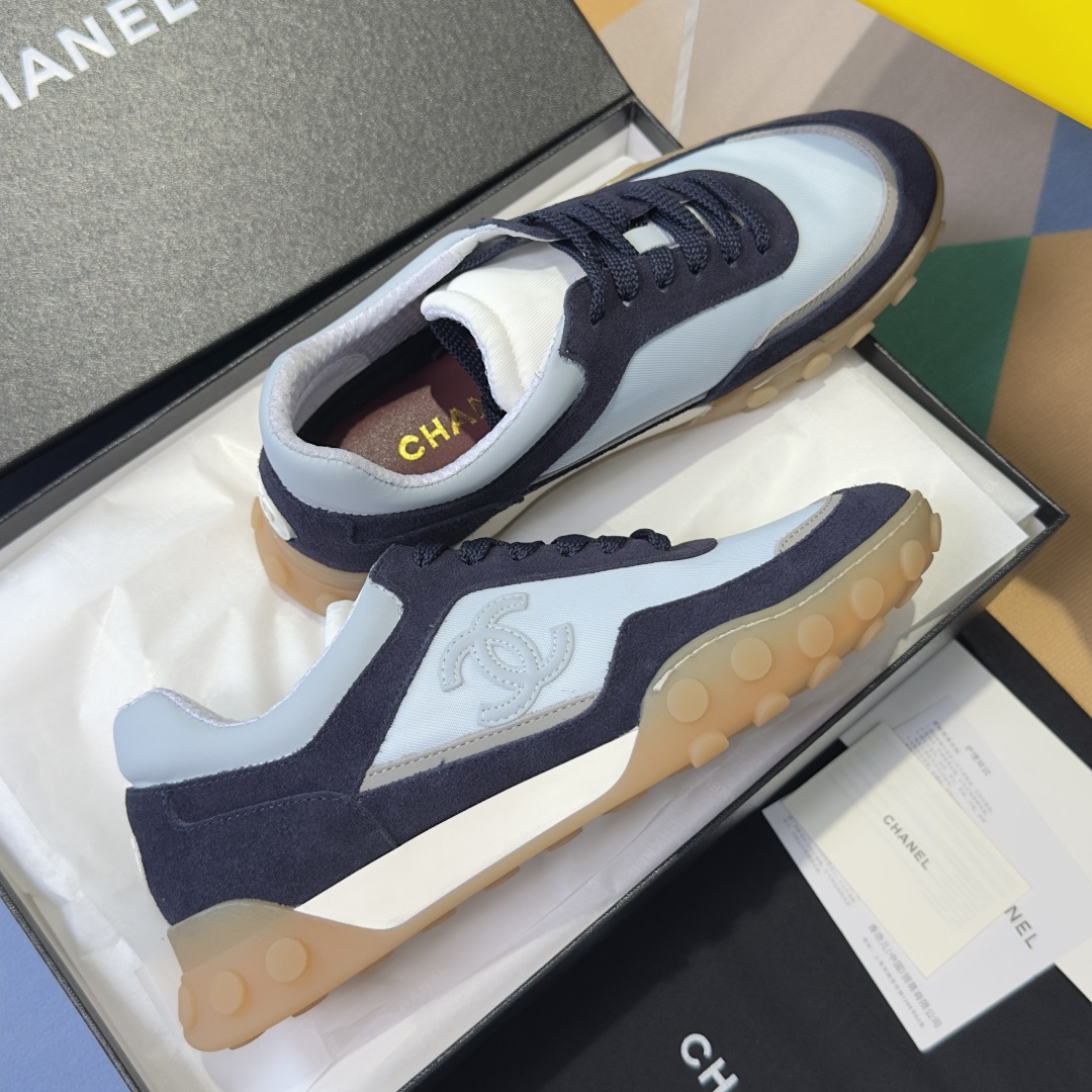 Chanel Chanel 香奈儿26S 最新款 厚底 休闲 运动鞋 阿甘鞋 德训鞋 豆豆鞋