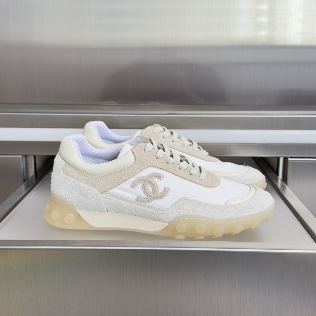 Chanel Chanel 香奈儿26S 最新款 厚底 休闲 运动鞋 阿甘鞋 德训鞋 豆豆鞋