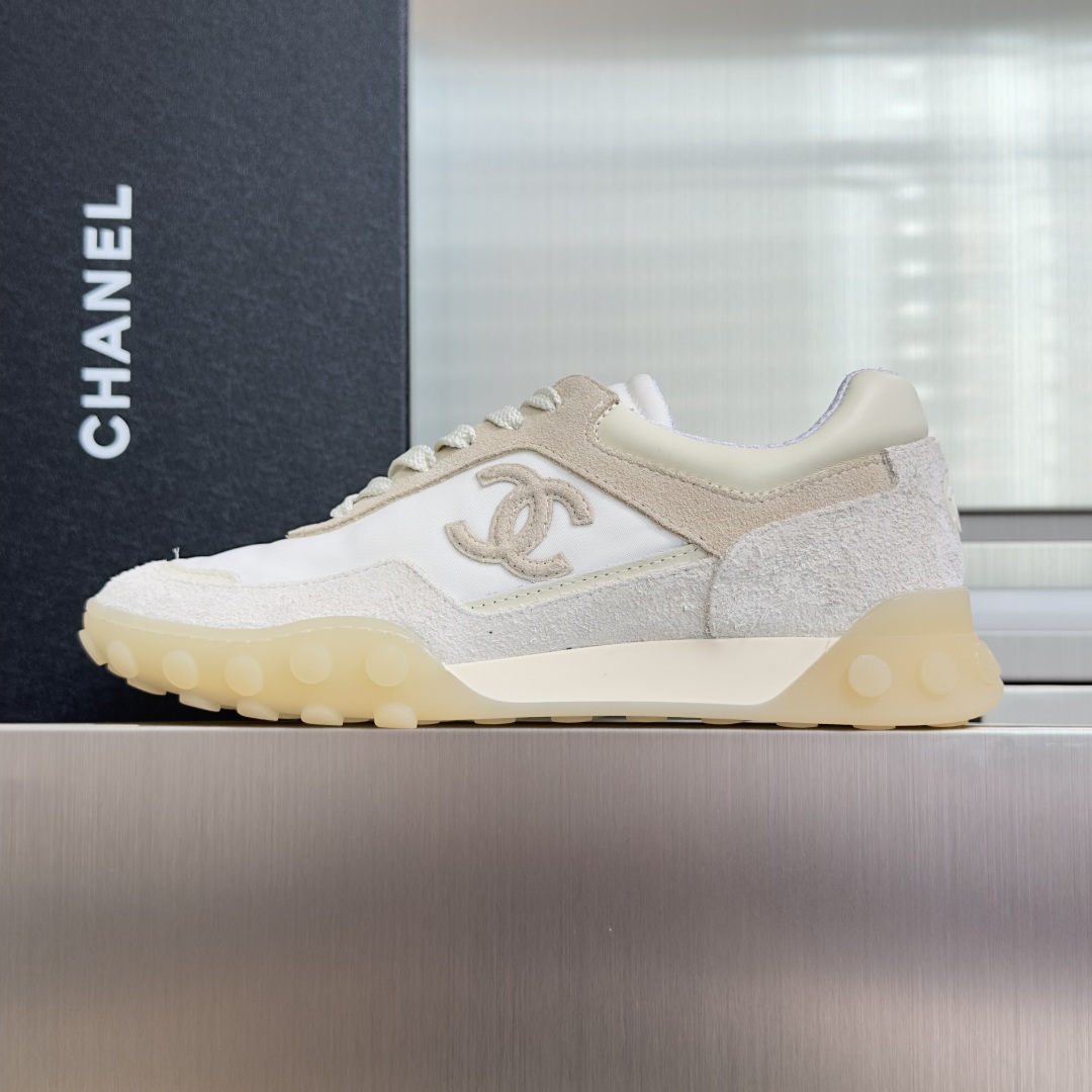 Chanel Chanel 香奈儿26S 最新款 厚底 休闲 运动鞋 阿甘鞋 德训鞋 豆豆鞋