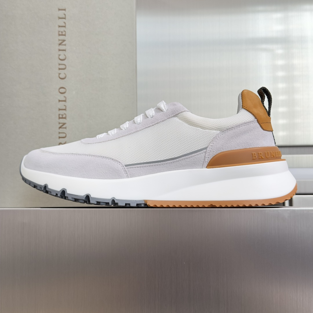 Brunello Cucinelli Brunello Cucinelie 布鲁内诺库奇内利 BC 最新款 厚底 休闲 运动鞋