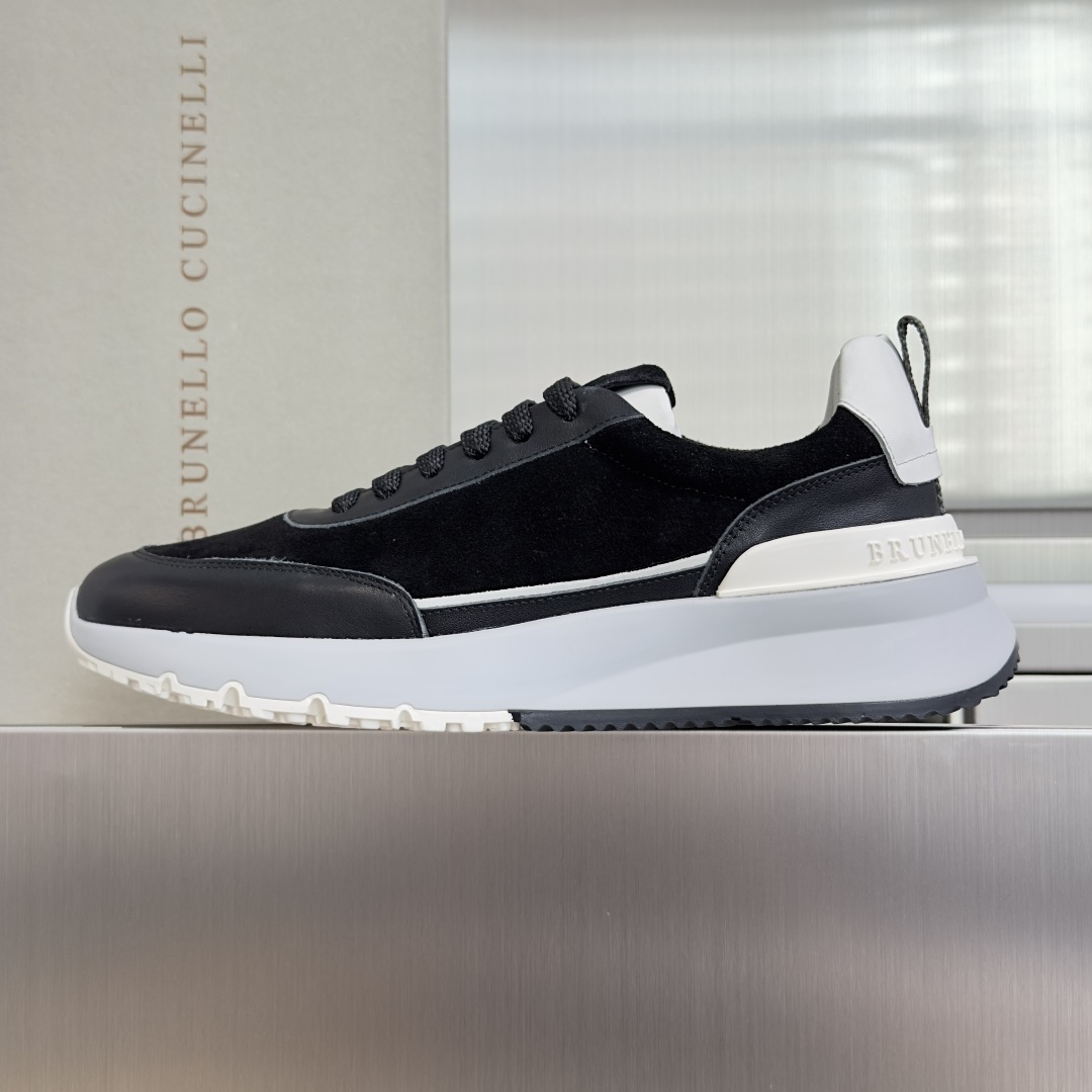 Brunello Cucinelli Brunello Cucinelie 布鲁内诺库奇内利 BC 最新款 厚底 休闲 运动鞋