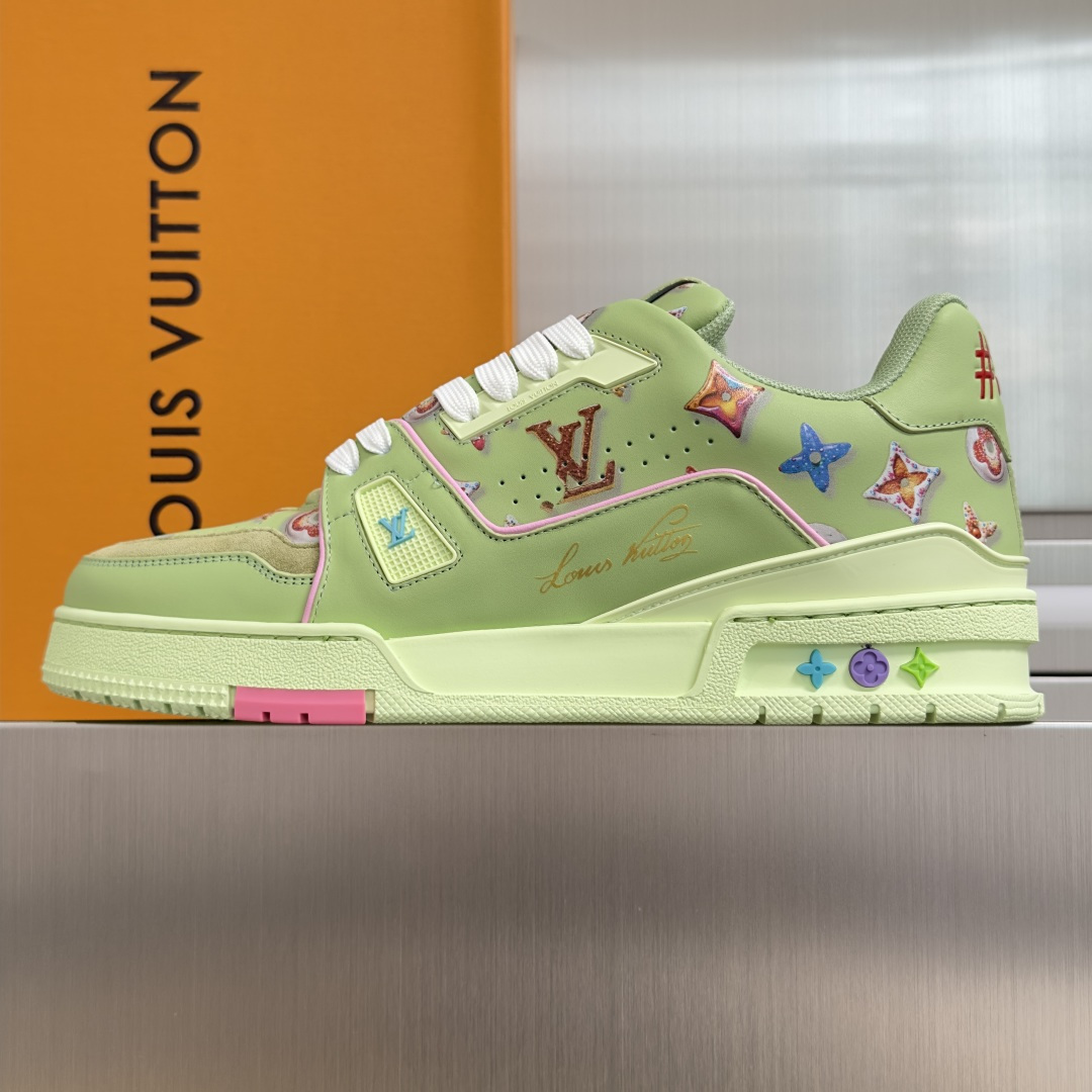 Louis Vuitton LV Trainer路易威登 驴牌 L家 休闲 运动鞋 滑板鞋