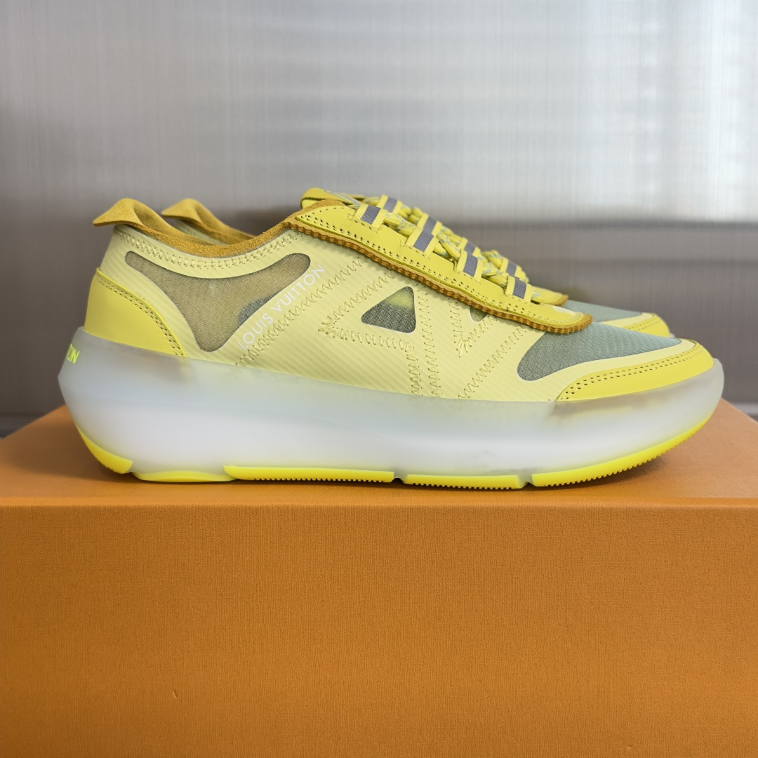 Louis Vuitton LV 路易威登L家 驴牌最新Sprint 系列 厚底 网面 透气 休闲 运动鞋 跑鞋