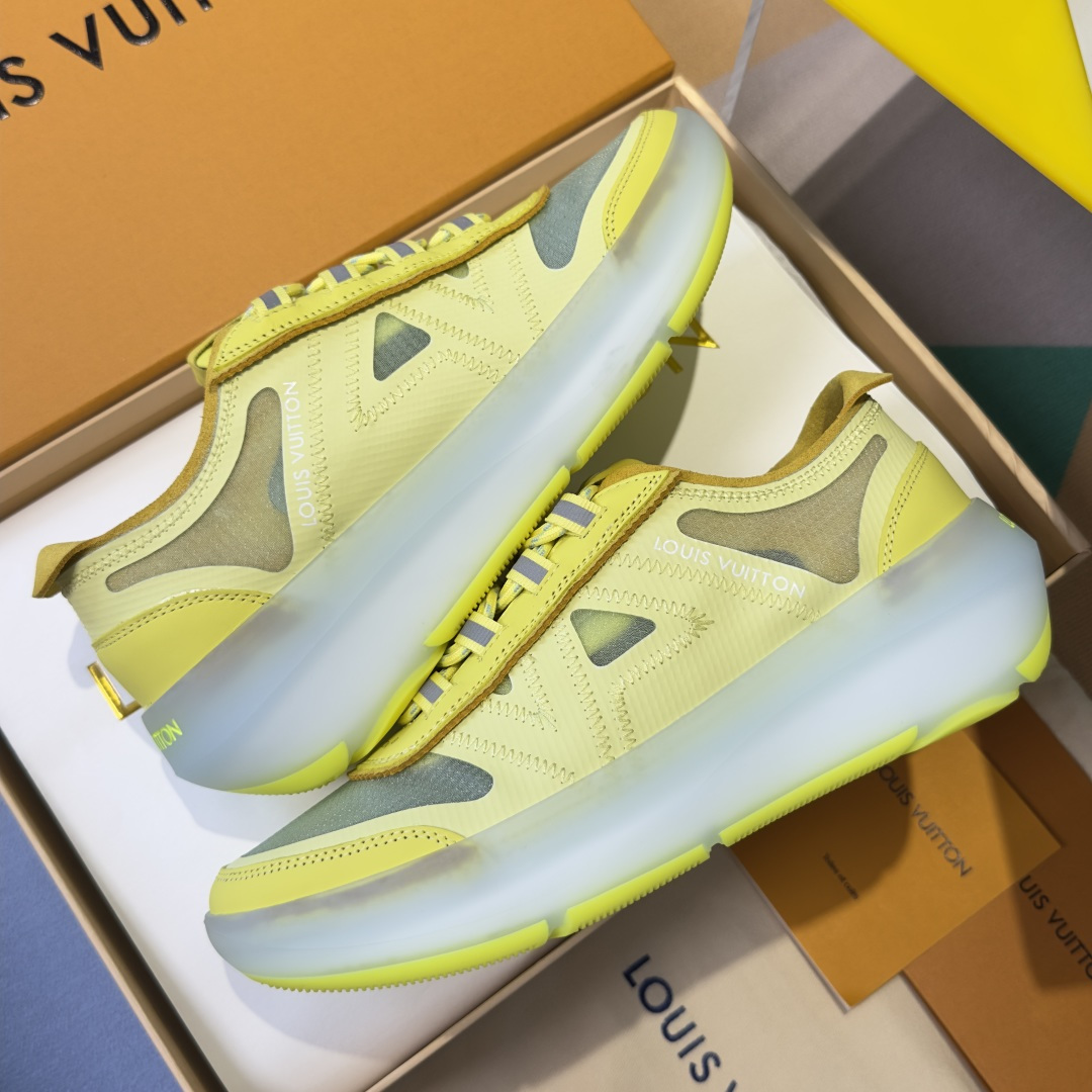 Louis Vuitton LV 路易威登L家 驴牌最新Sprint 系列 厚底 网面 透气 休闲 运动鞋 跑鞋