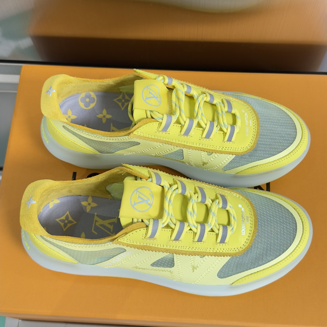 Louis Vuitton LV 路易威登L家 驴牌最新Sprint 系列 厚底 网面 透气 休闲 运动鞋 跑鞋