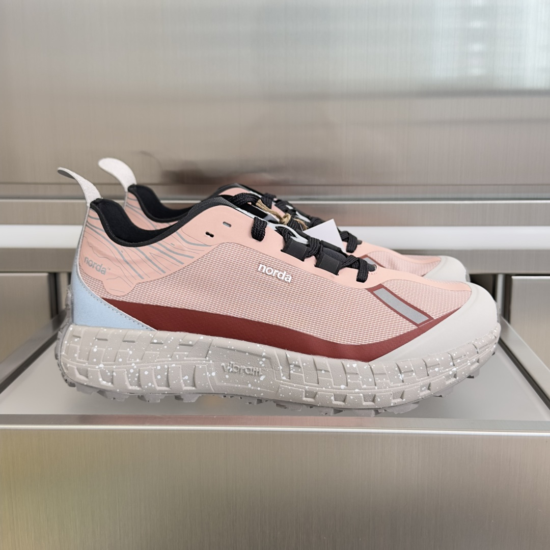顶级版本：情侣款ZEGNA x norda™杰尼亚 联名款 户外 越野 跑步鞋 休闲 运动鞋 杰尼亚 x