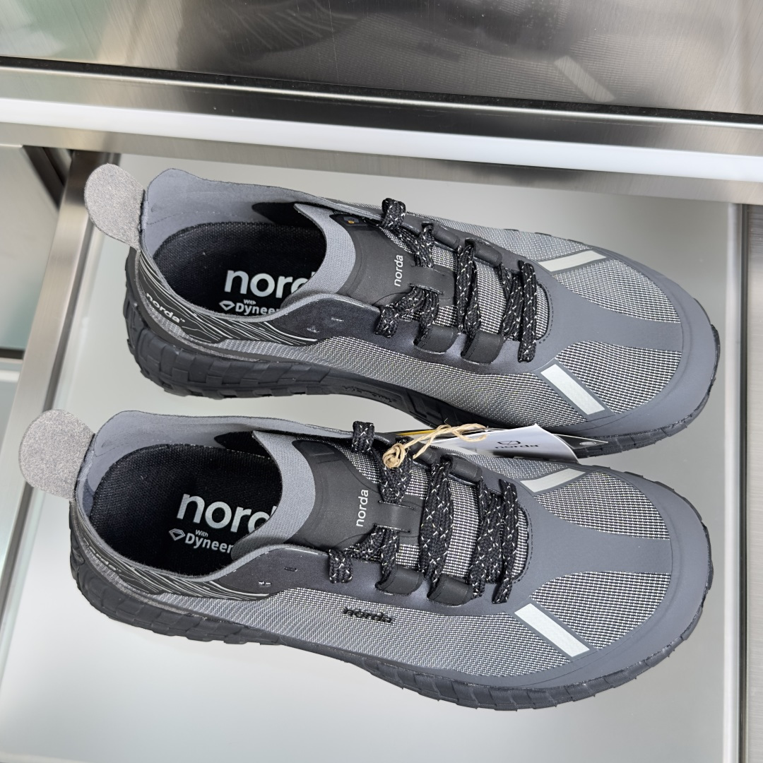 顶级版本：情侣款ZEGNA x norda™杰尼亚 联名款 户外 越野 跑步鞋 休闲 运动鞋 杰尼亚 x