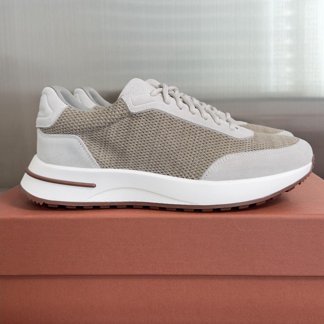 Loro Piana Loro Piana 诺悠翩雅LP 最新 Week End Walk系列 厚底 休闲 运动鞋