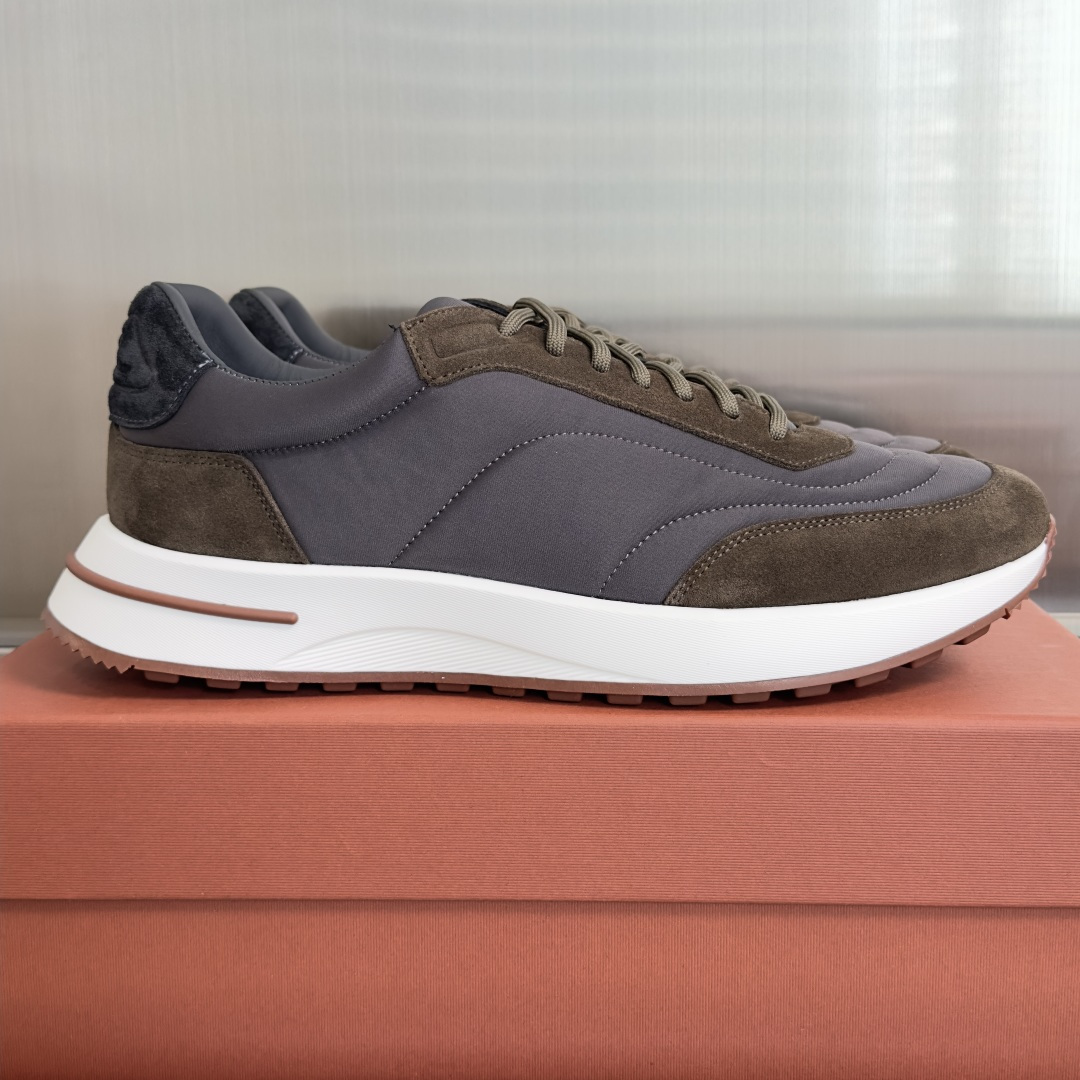 Loro Piana Loro Piana 诺悠翩雅LP 最新 Week End Walk系列 厚底 休闲 运动鞋