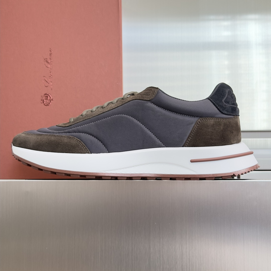 Loro Piana Loro Piana 诺悠翩雅LP 最新 Week End Walk系列 厚底 休闲 运动鞋