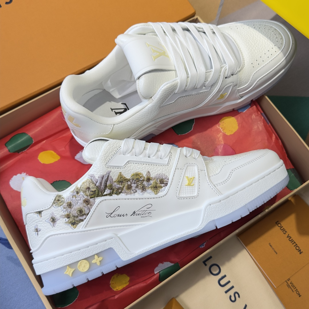 Louis Vuitton LV Trainer路易威登 驴牌 L家 休闲 运动鞋 滑板鞋