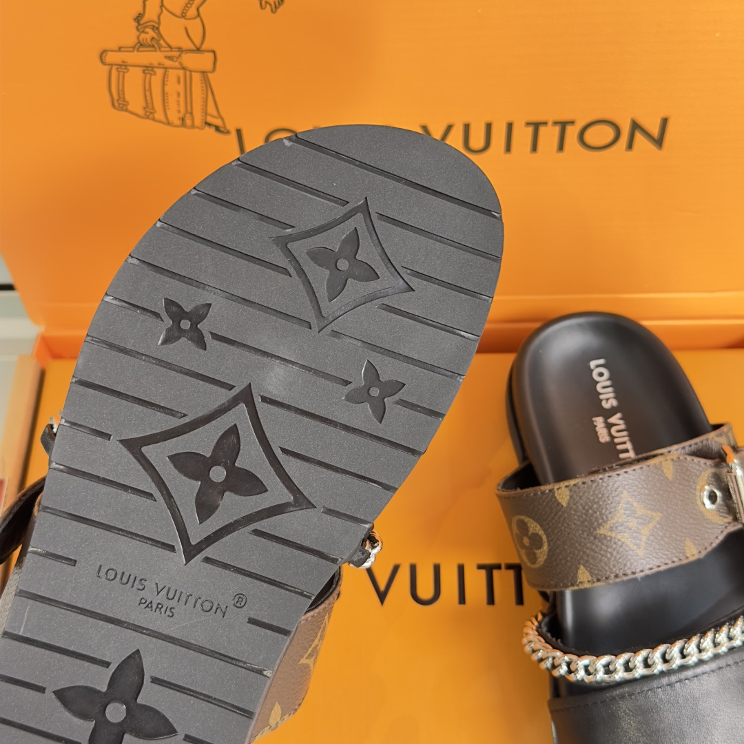Louis Vuitton LV 路易威登L家 驴牌 Isola Comfort系列 厚底 凉拖鞋