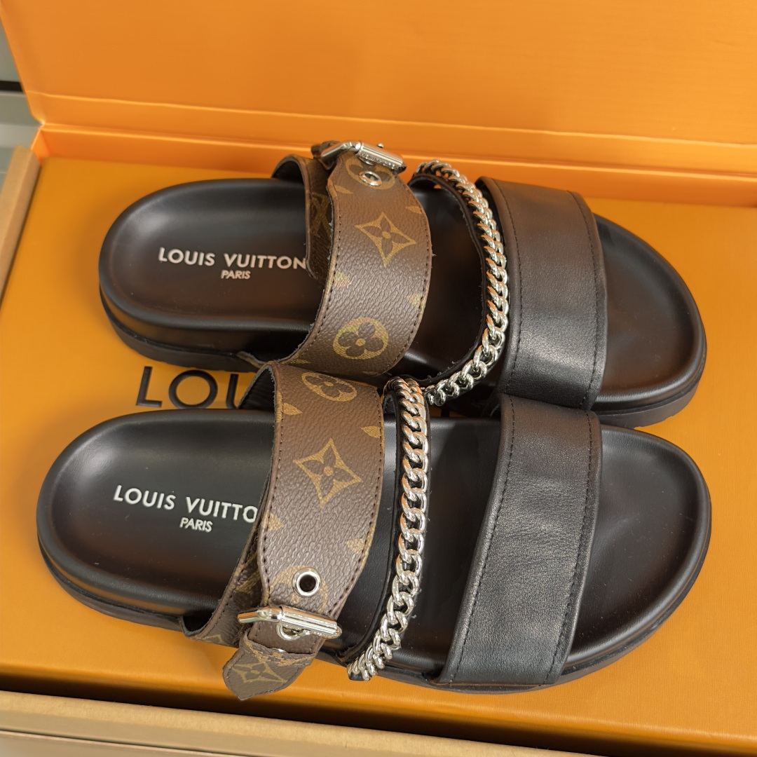 Louis Vuitton LV 路易威登L家 驴牌 Isola Comfort系列 厚底 凉拖鞋