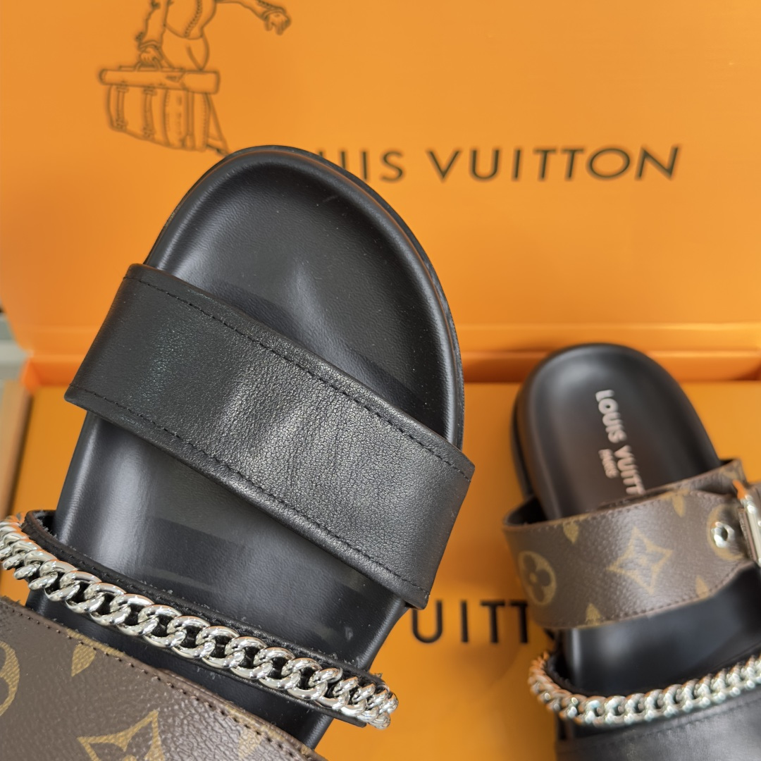 Louis Vuitton LV 路易威登L家 驴牌 Isola Comfort系列 厚底 凉拖鞋