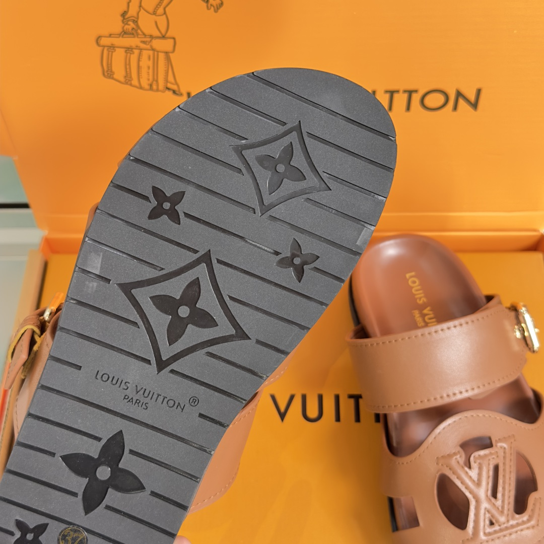 Louis Vuitton LV 路易威登L家 驴牌 Isola Comfort系列 厚底 凉拖鞋