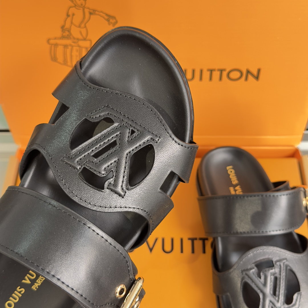 Louis Vuitton LV 路易威登L家 驴牌 Isola Comfort系列 厚底 凉拖鞋