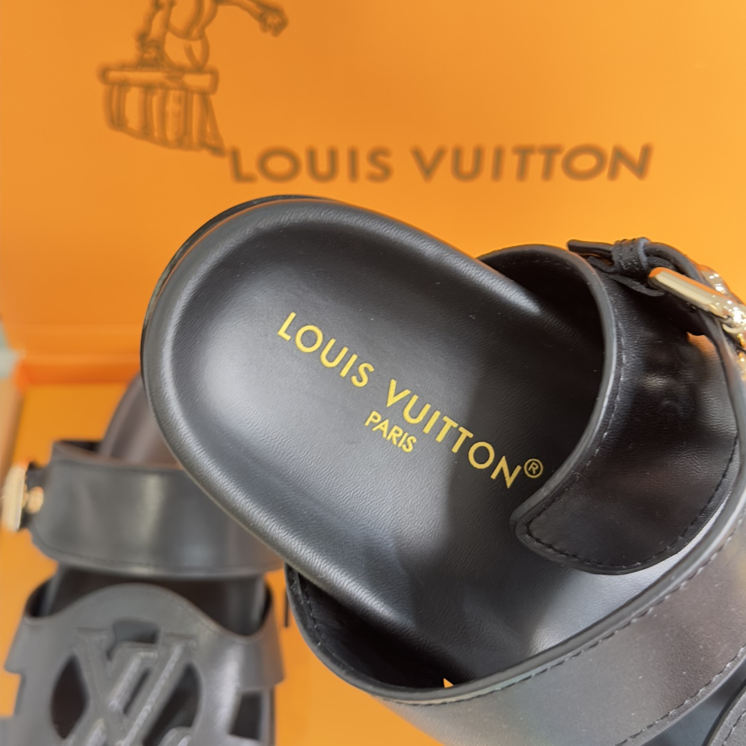Louis Vuitton LV 路易威登L家 驴牌 Isola Comfort系列 厚底 凉拖鞋