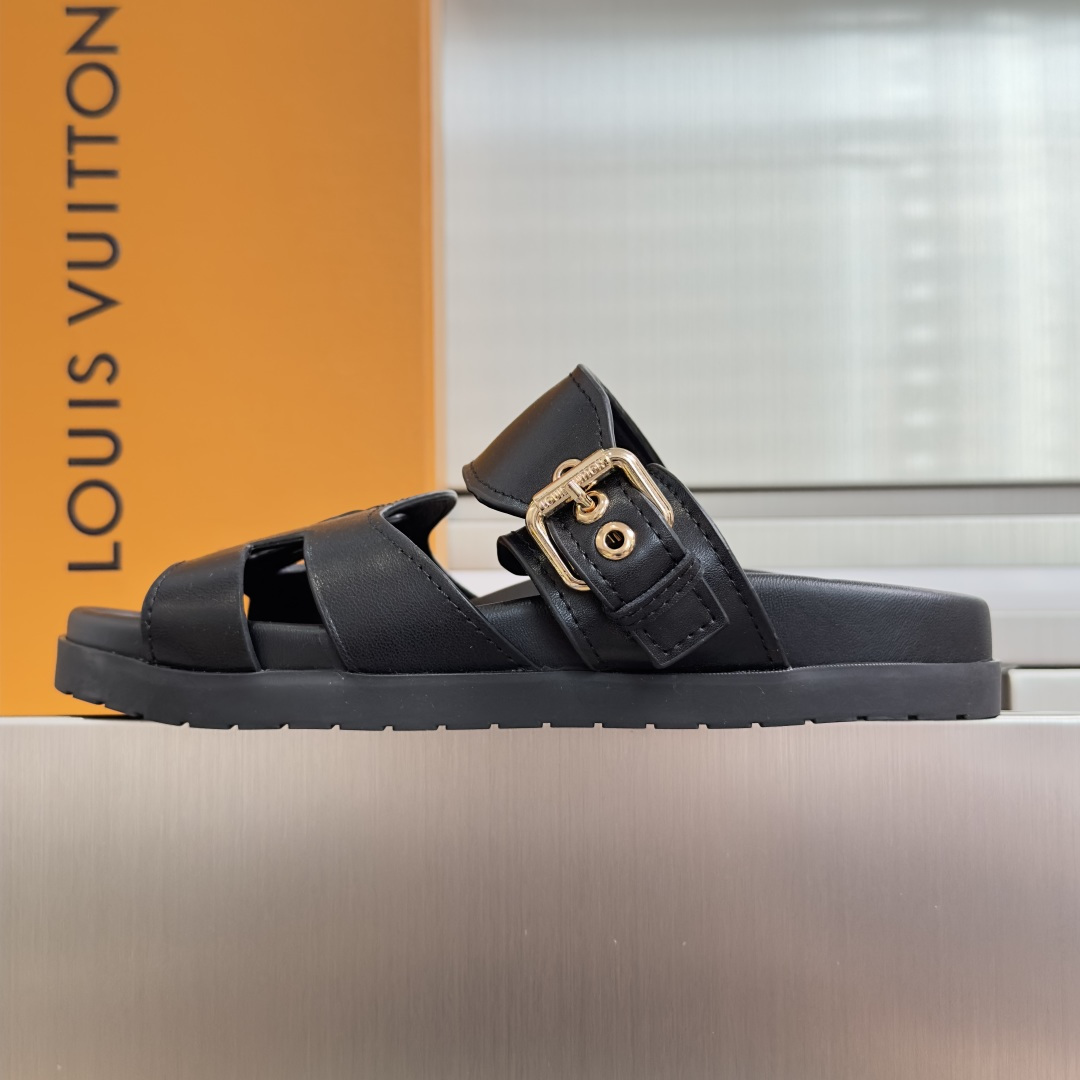 Louis Vuitton LV 路易威登L家 驴牌 Isola Comfort系列 厚底 凉拖鞋