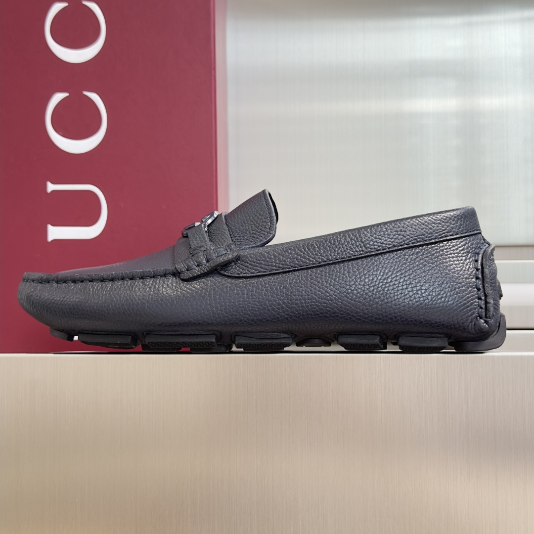 Gucci Gucci古驰 G家 最新 男士 老钱风 豆豆鞋 一脚蹬 懒人 休闲鞋