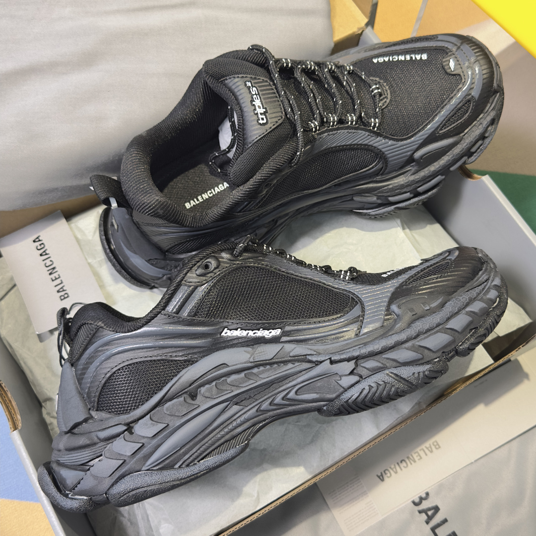 顶级版本：情侣款Balenciaga巴黎世家 Triple S.2 系列 情侣款 厚底 休闲 运动鞋 老