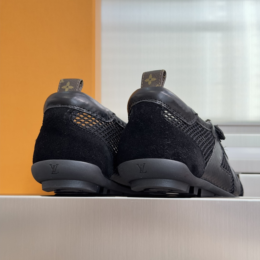 顶级版本：女款LV路易威登 L家 驴牌 最新Sneakerina系列 情侣款 玛丽珍 芭蕾运动鞋 半拖鞋