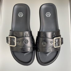 顶级版本:男款Philipp Plein 德国 轻奢 骷髅头 厚底 一字 交叉凉鞋 拖鞋Philipp 顶级版本:男款Philipp Plein 德国 轻奢 骷髅头 厚底 一字 交叉凉鞋 拖鞋Philipp