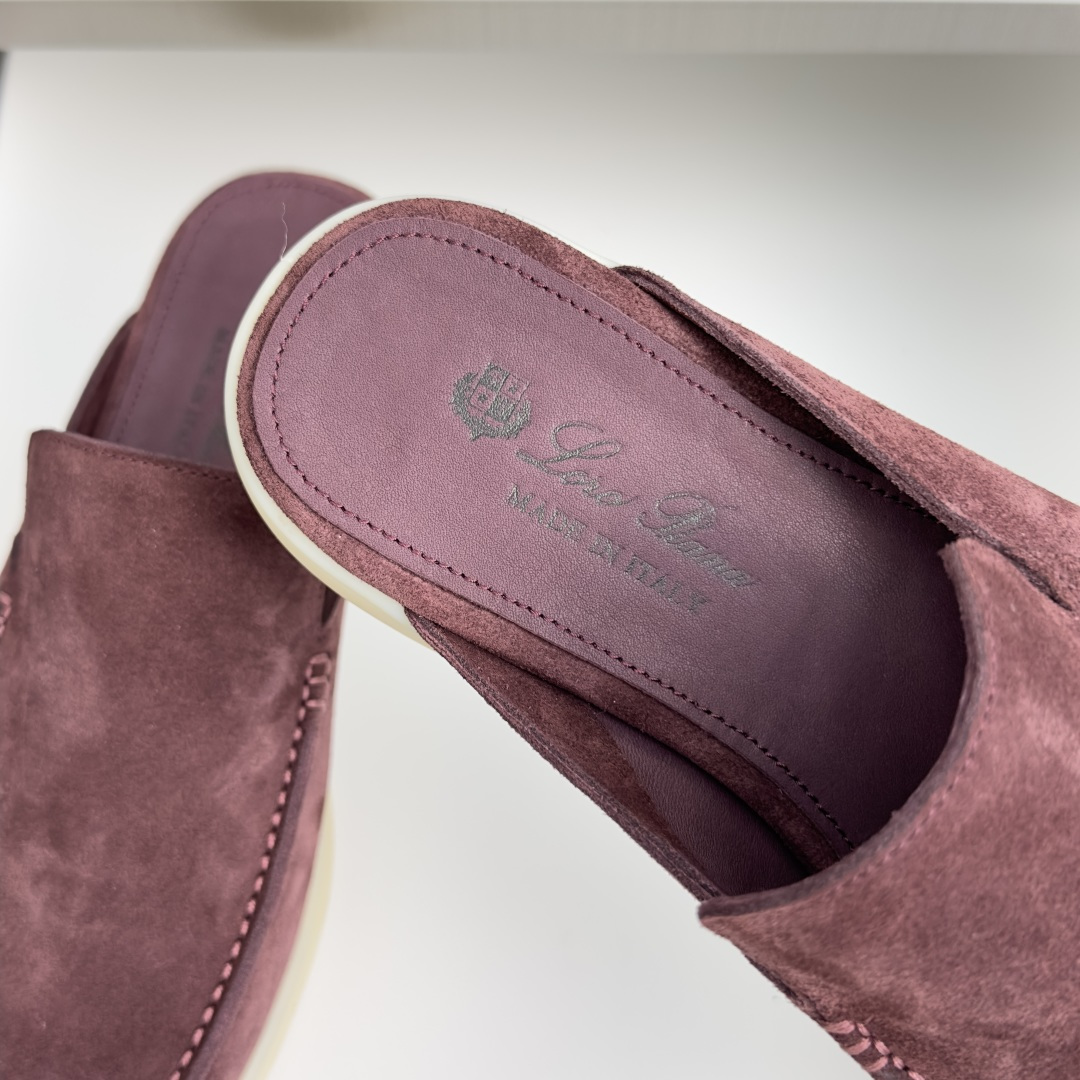 顶级版本：男款Loro Piana 诺悠翩雅 Summer Walk系列 LP 老钱风 休闲 平底 乐福