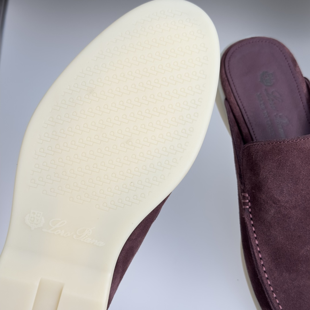顶级版本：男款Loro Piana 诺悠翩雅 Summer Walk系列 LP 老钱风 休闲 平底 乐福