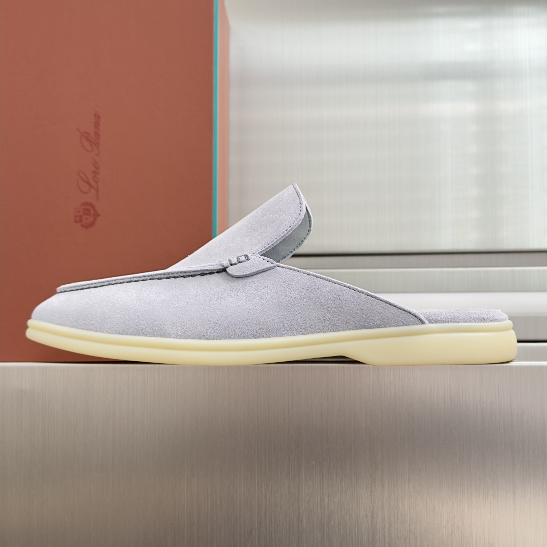 顶级版本：男款Loro Piana 诺悠翩雅 Summer Walk系列 LP 老钱风 休闲 平底 乐福