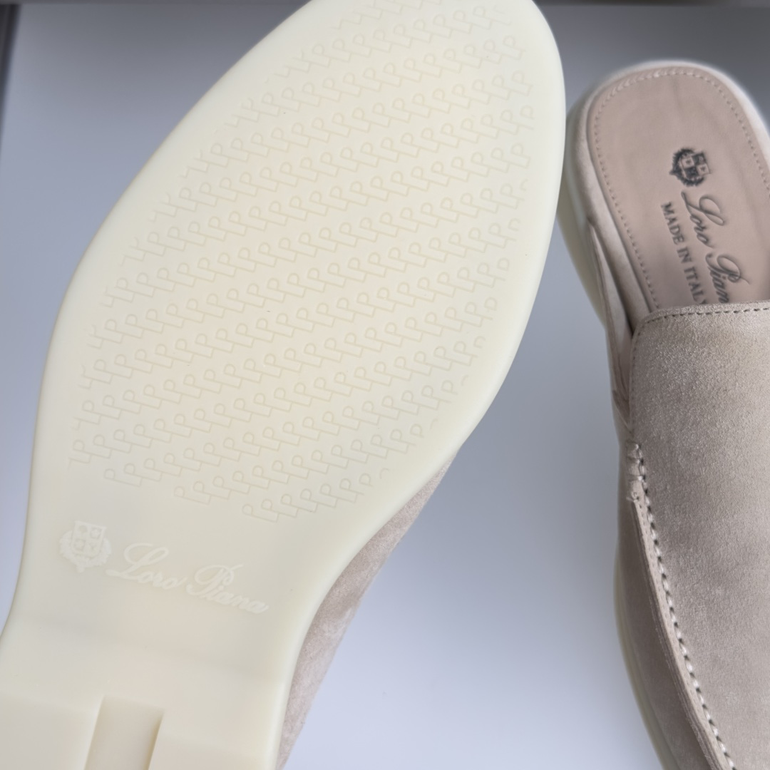 顶级版本：男款Loro Piana 诺悠翩雅 Summer Walk系列 LP 老钱风 休闲 平底 乐福
