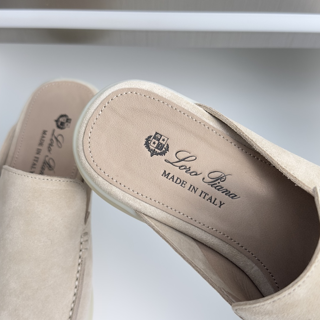 顶级版本：男款Loro Piana 诺悠翩雅 Summer Walk系列 LP 老钱风 休闲 平底 乐福
