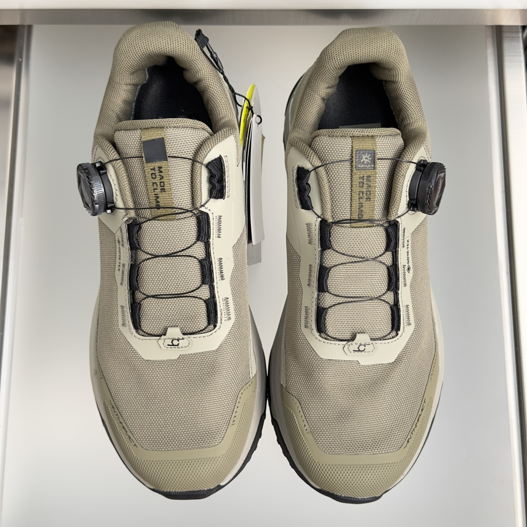 顶级版本：男款 Kailas ·凯乐石 界山 Gtx Boa 户外 防水 登山 徒步鞋  采用Vibram XS TRE