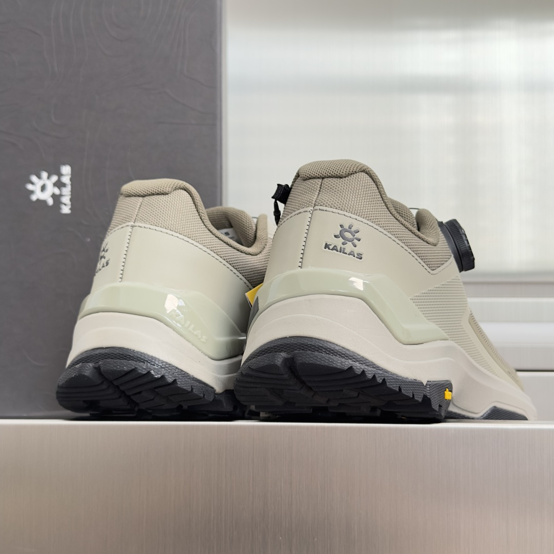 顶级版本：男款 Kailas ·凯乐石 界山 Gtx Boa 户外 防水 登山 徒步鞋  采用Vibram XS TRE
