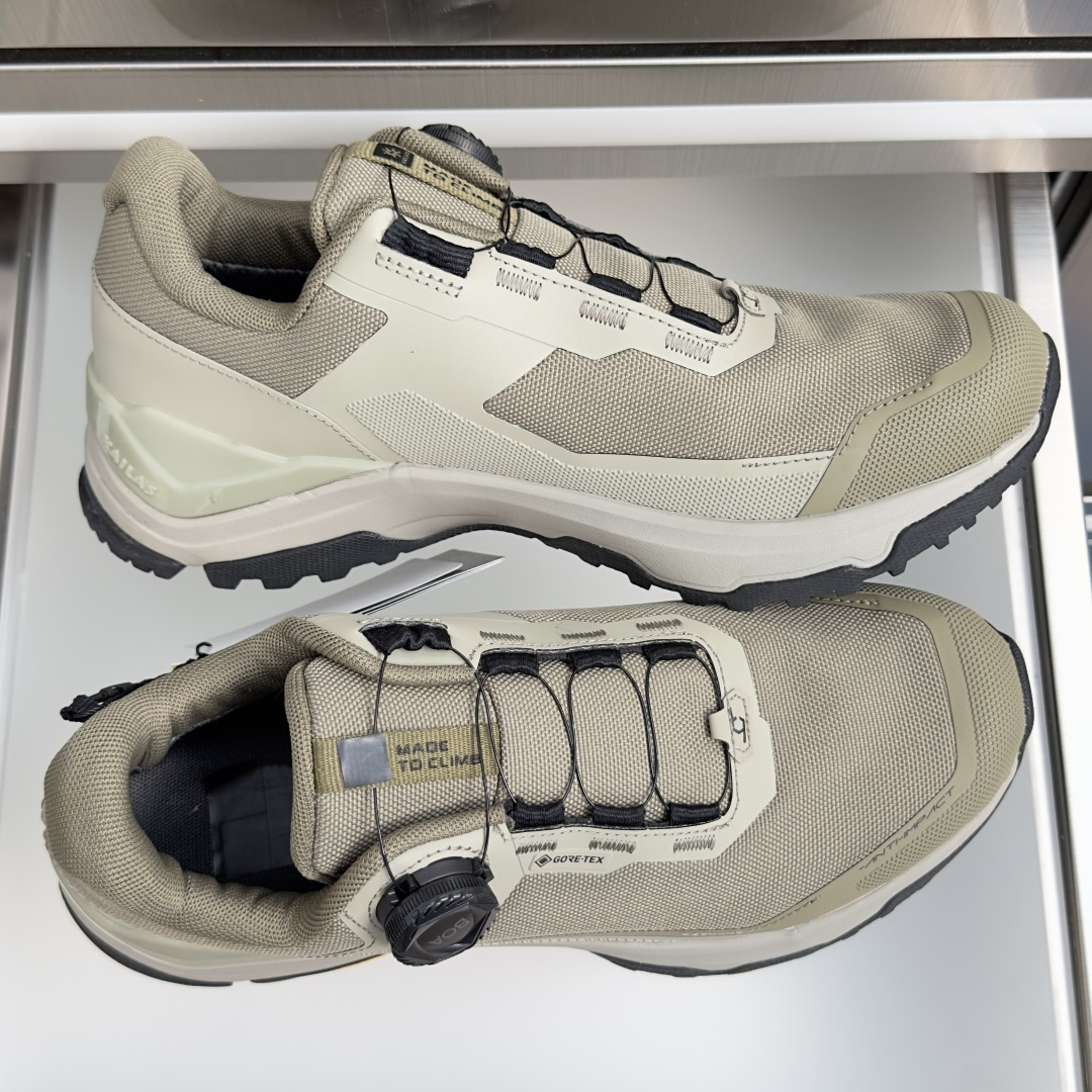 顶级版本：男款 Kailas ·凯乐石 界山 Gtx Boa 户外 防水 登山 徒步鞋  采用Vibram XS TRE