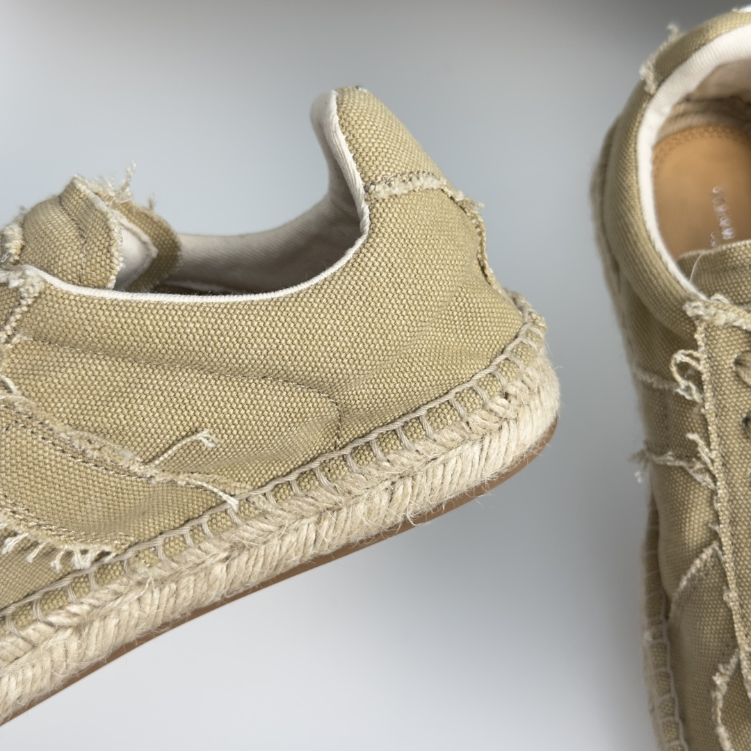 顶级版本：女款 MaisonMargiela MM6 马吉拉  帆布 麻绳底 厚底 德训鞋 休闲 运动鞋 季新款的Mai